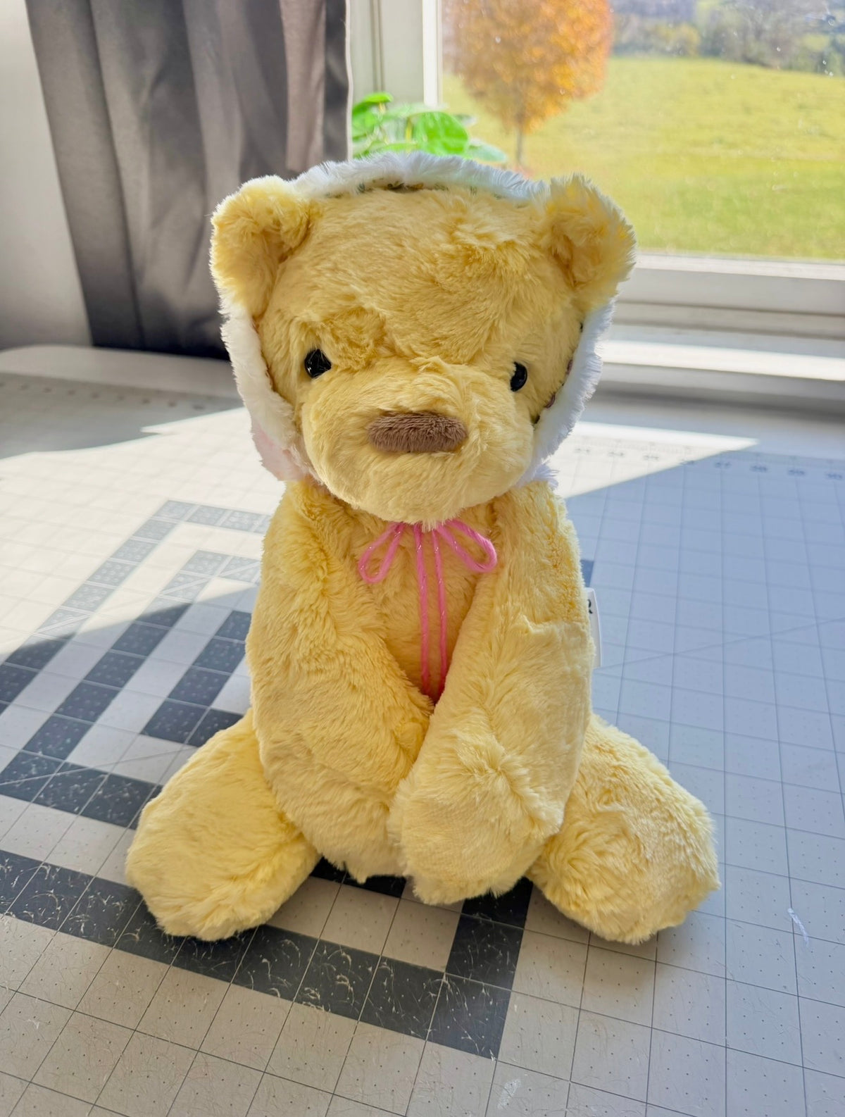 ☀️🧸 Bonnet Teddy Bear 🧸☀️