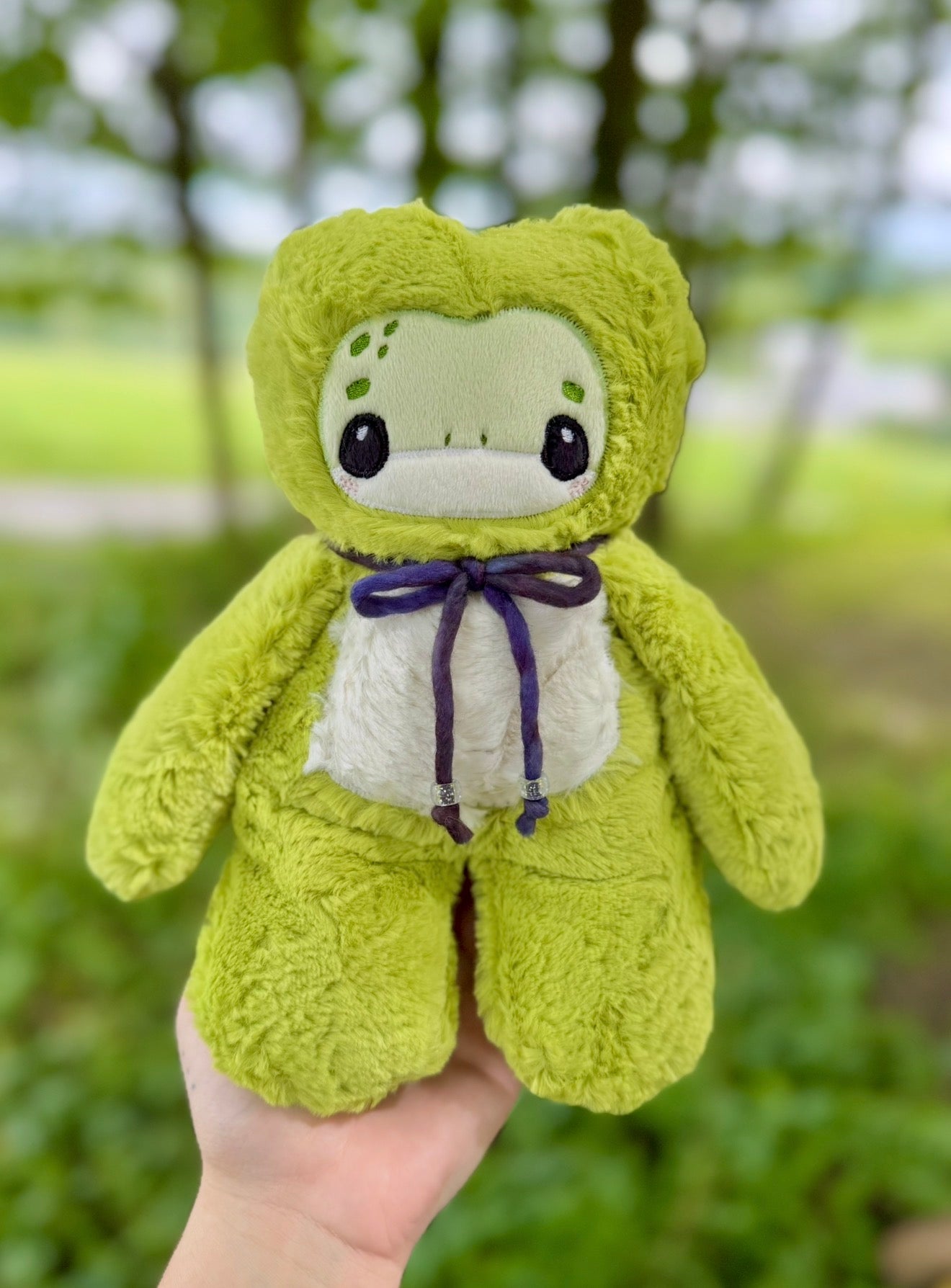 ✨🪷🐸 Lichen the Frog 🐸🪷✨